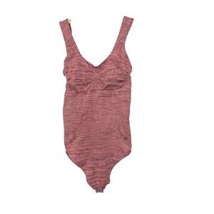 Yitty Pink Tank Top Bodysuit One Piece Shape Smooth Sculpt Womens Size XL / XXL